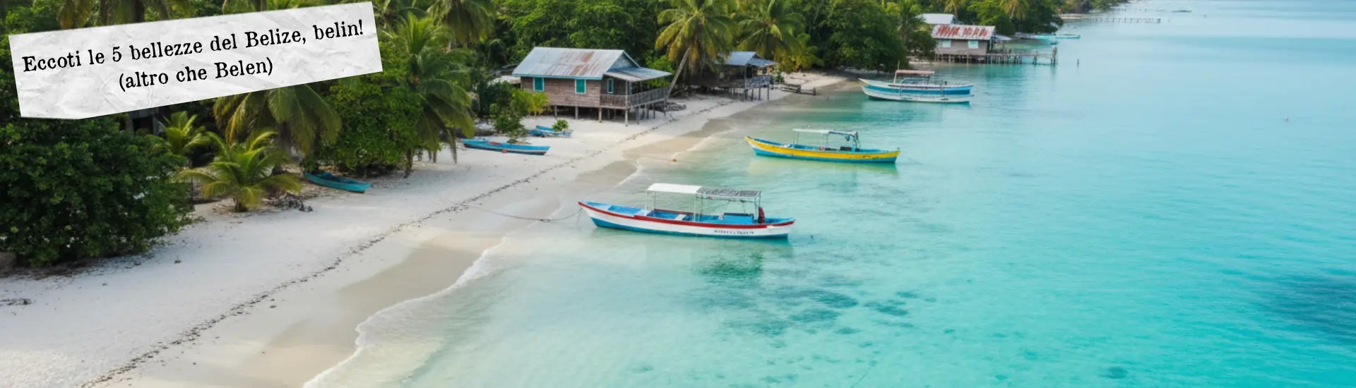 5 bellezze del Belize larga